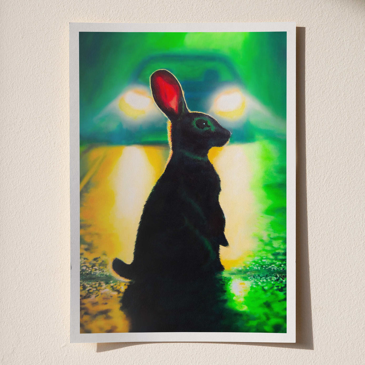 Abstract Hoizer The Earth From A Distance | Giclee Print inspired by Hozier's Abstract ...