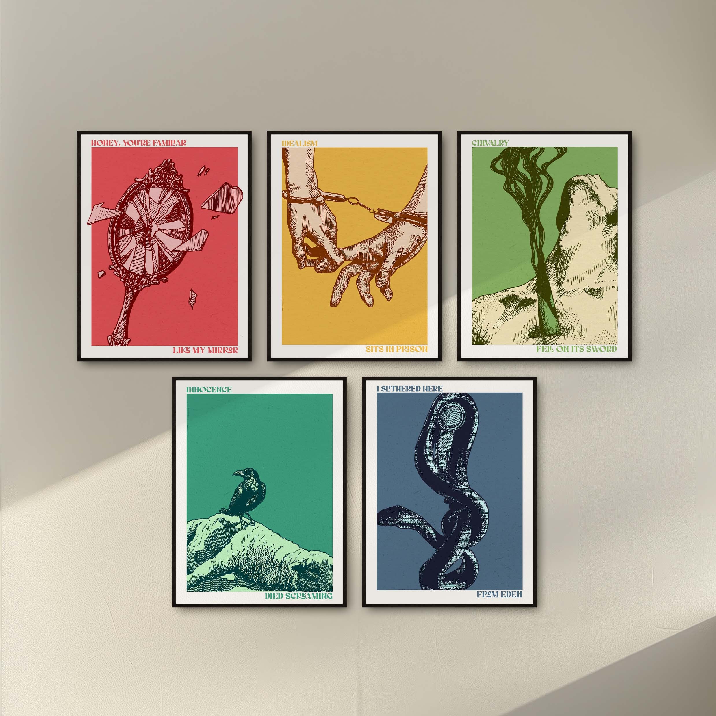 From Eden 5 Piece Bundle | Giclee Prints