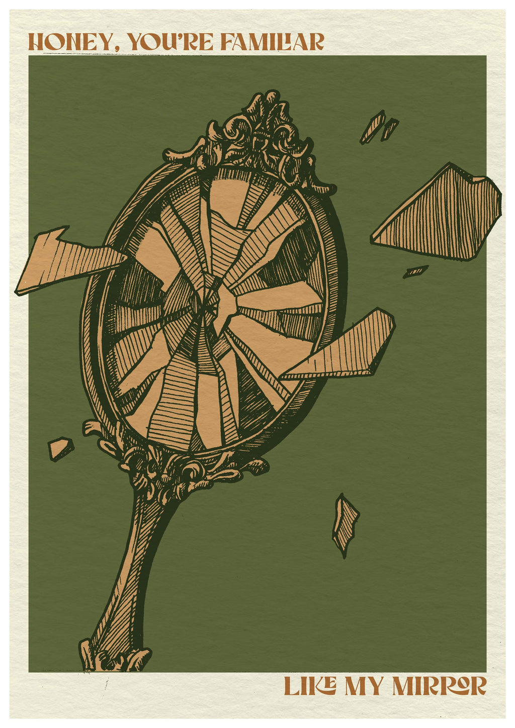 Like My Mirror | From Eden Series | Giclee Print