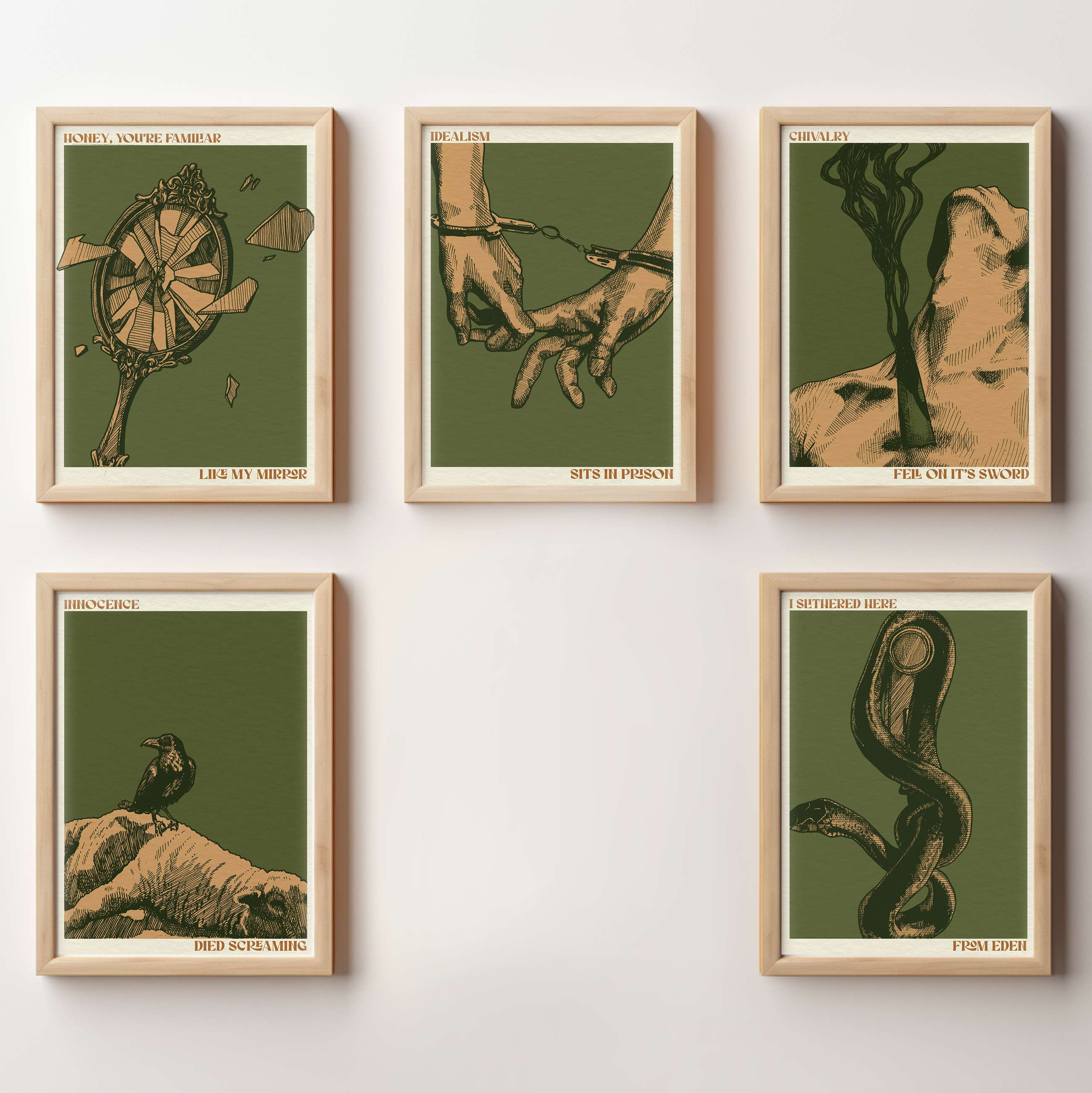 From Eden 5 Piece Bundle | Giclee Prints